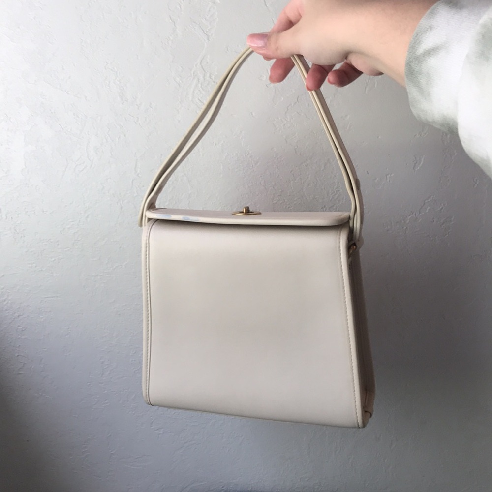 FLAW Coach Turnlock Shoulder Bag Geometic 9043 Re-issue
